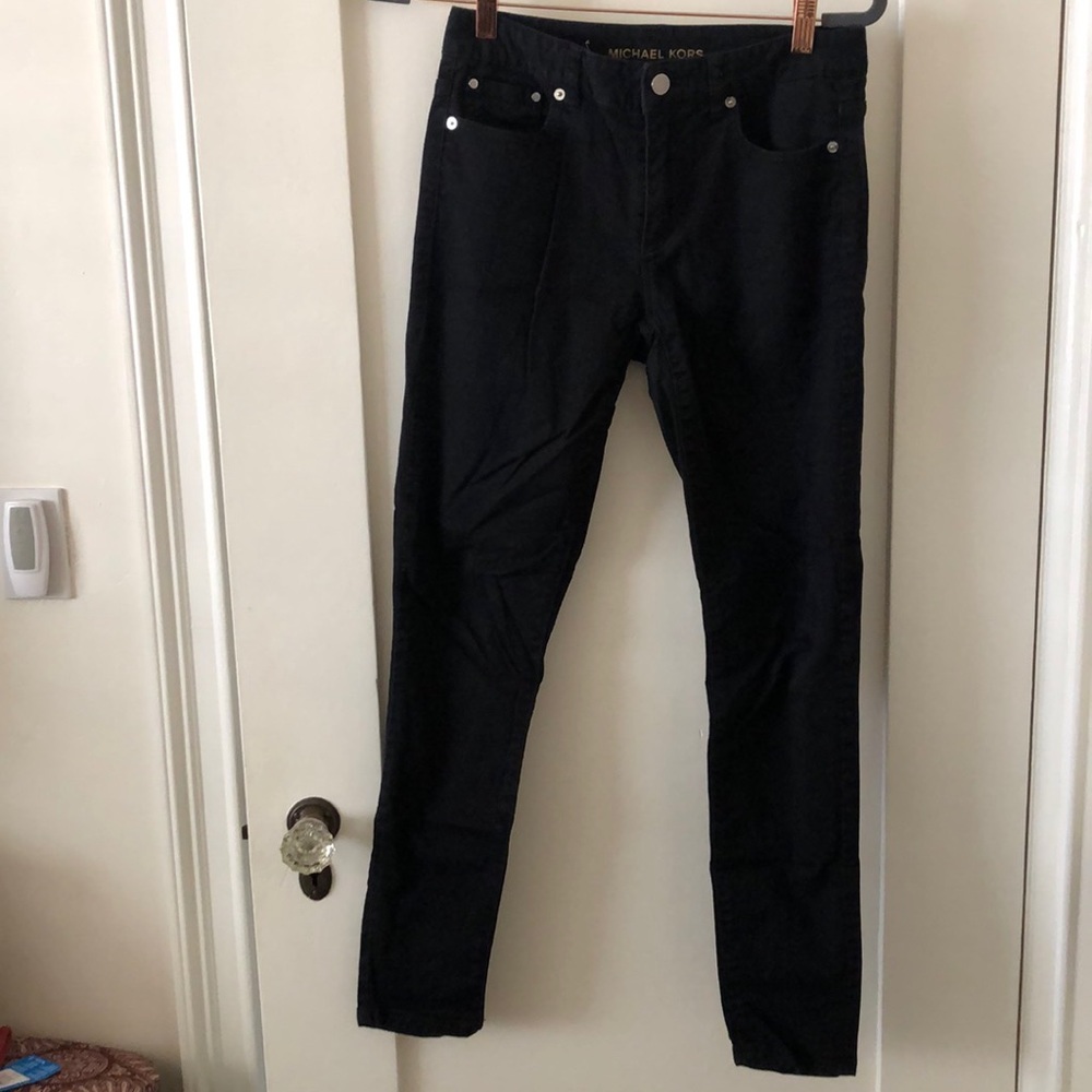 Michael Kors black skinny jeans